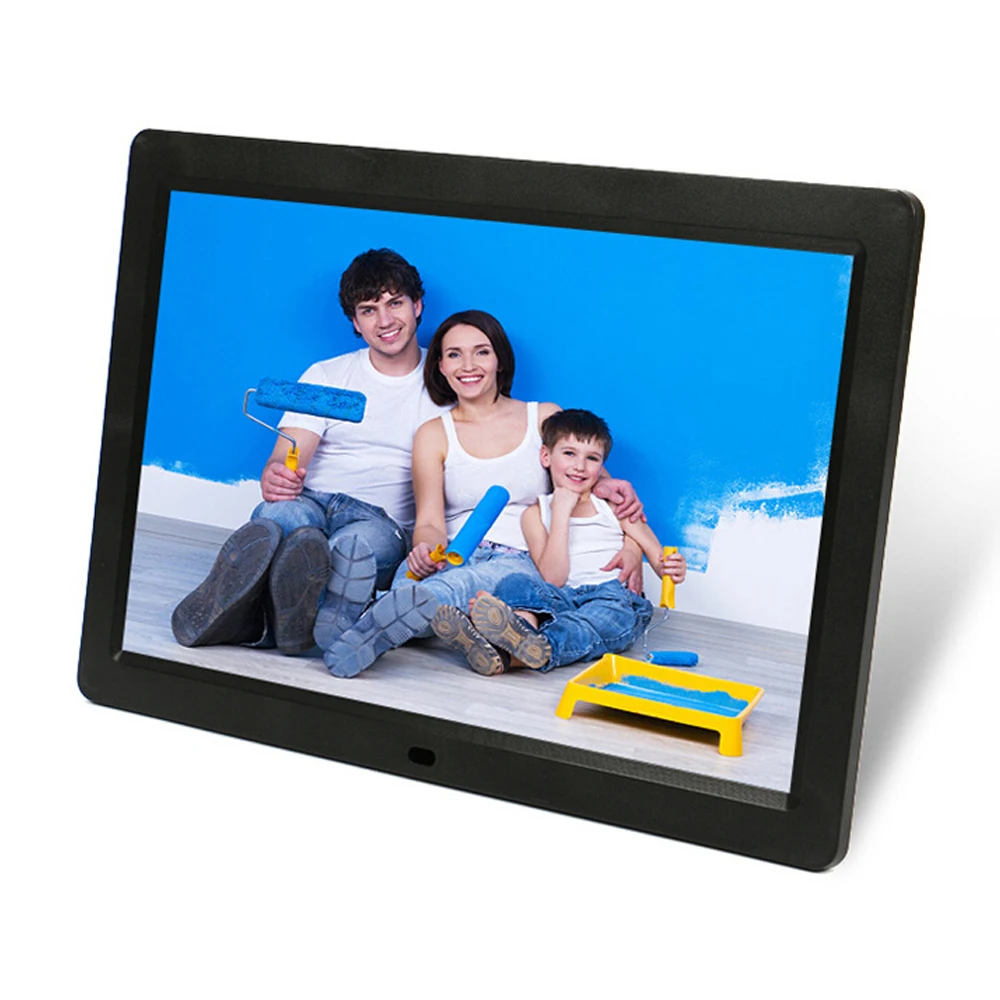 12-inch high-definition customizable digital photo frame, video advertising player.