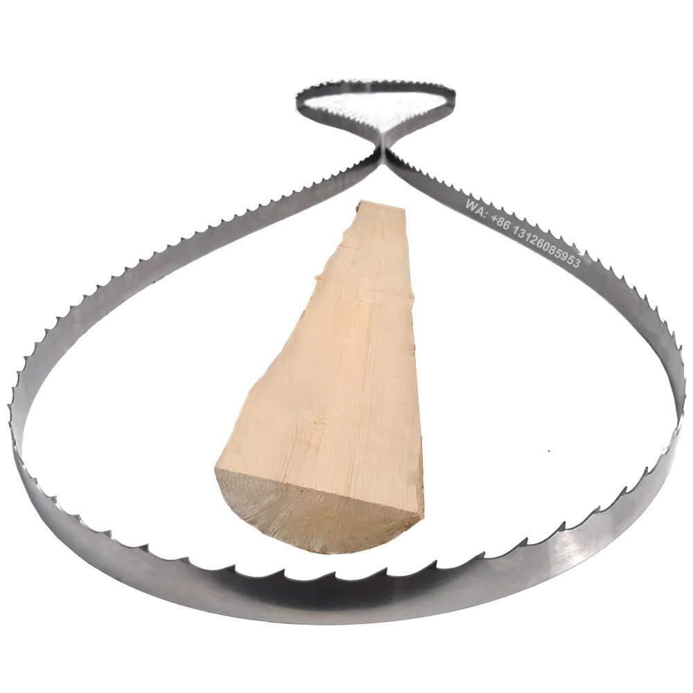 Wood Cutting Sawmill Bandsaw Blade Portable Sawmill Wide Wood Cutting Band Saw Blade For Woodworking