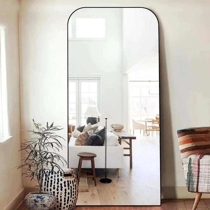 Free Standing Mirror Big Wall Mirrors Home Decor Living Room Full Length Dressing Mirror