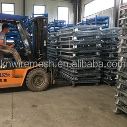 China Factory Price Galvanized Metal Basket Storage Cage Boxes