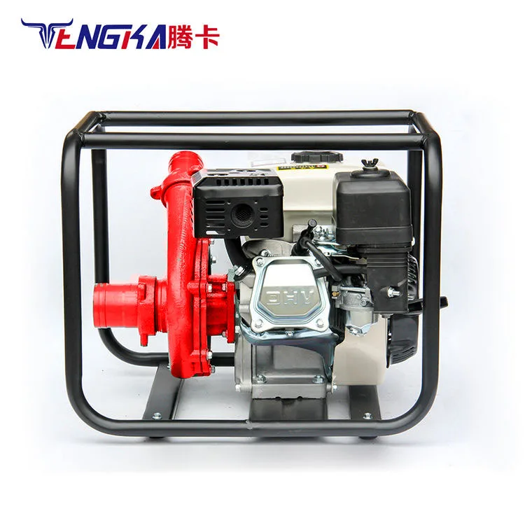 2 дюймов Wp20 5.5HP Gx160 портативный бензиновый водяной насос с предупреждением о масле