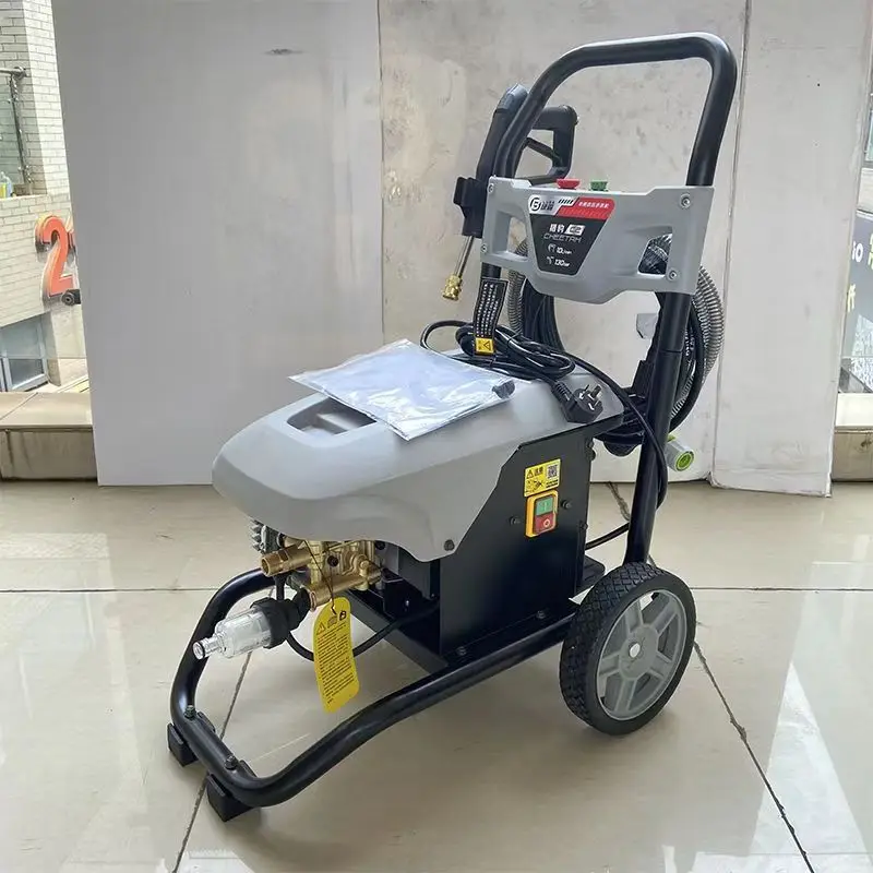 Portable High Pressure Washer 110V With Spray Gun Efficient Cleaning for Garden and Floor Grden