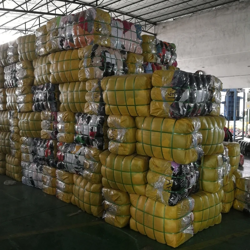 bea bales 45 kg clothes Ladies Short Sleeves T-shirt Bales Wholesale Second Hand Clothes used clothes from uk bales