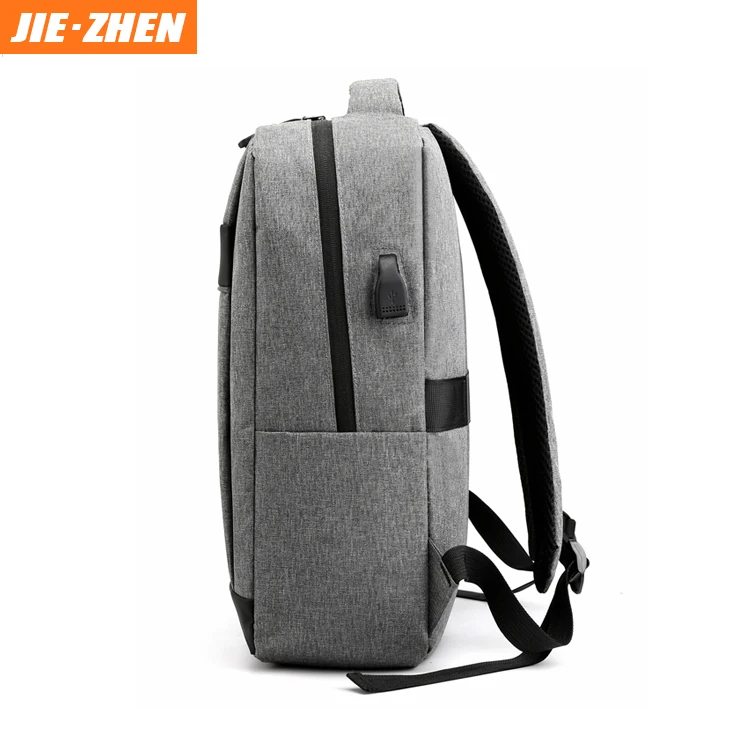 15.6 Inch Waterproof Men Business Laptop Travel Reflective Backpack Usb Bag