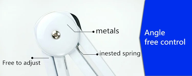 Beauty salon portable 5x table magnifying lamp desktop led magnifier table lamp