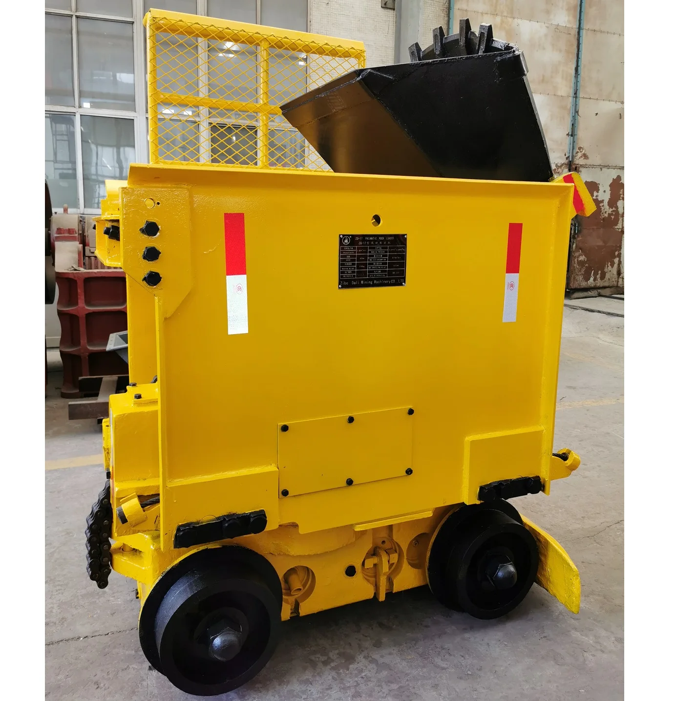 
Пневматический подземный погрузчик, пневматический погрузчик с рельсовым колесным погрузчиком 
