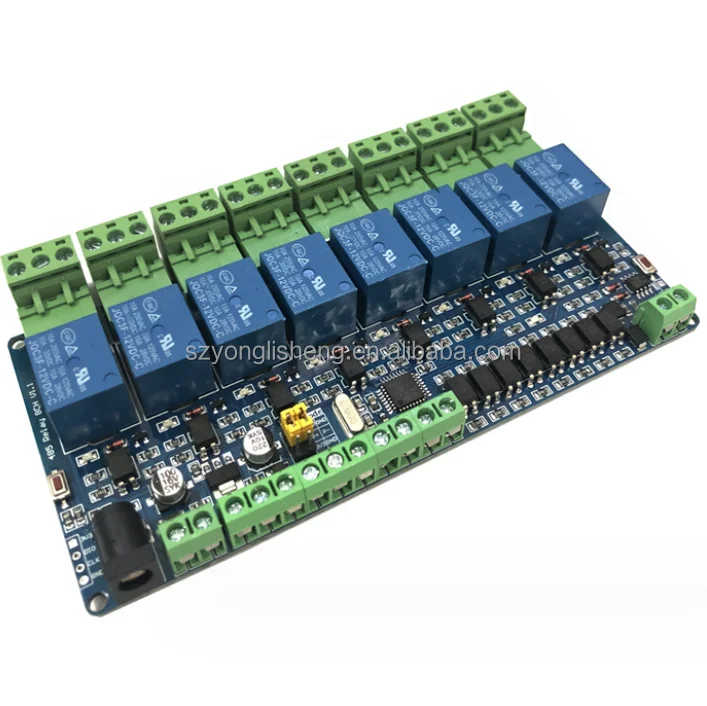 Stock Modbus-Rtu 8way RS485/TTL Controller Development Board