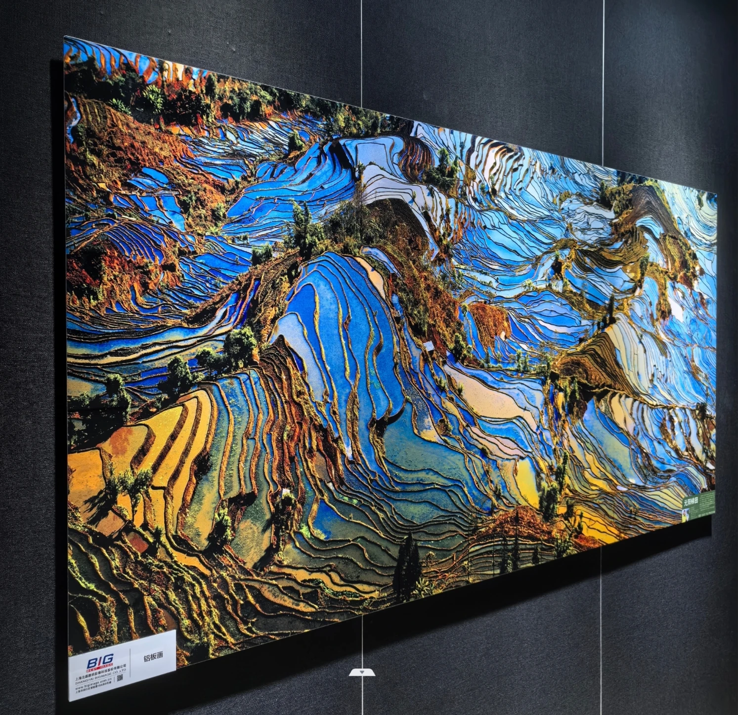 BIGIMAGE 8'x10' 1mm 3mm gloss HD Beauty subculture metal prints high definition Longstar Aluminum Dye Sublimation sheet