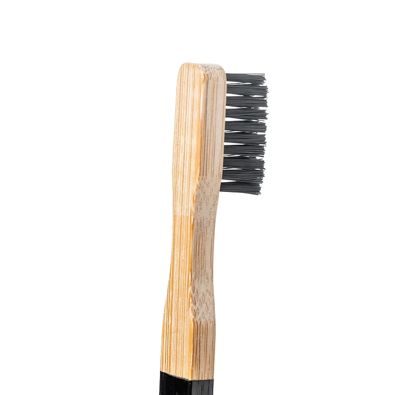 New pocket size travel toothbrush bamboo biodegradable bamboo travel toothbrush hotel use bamboo toothbrush