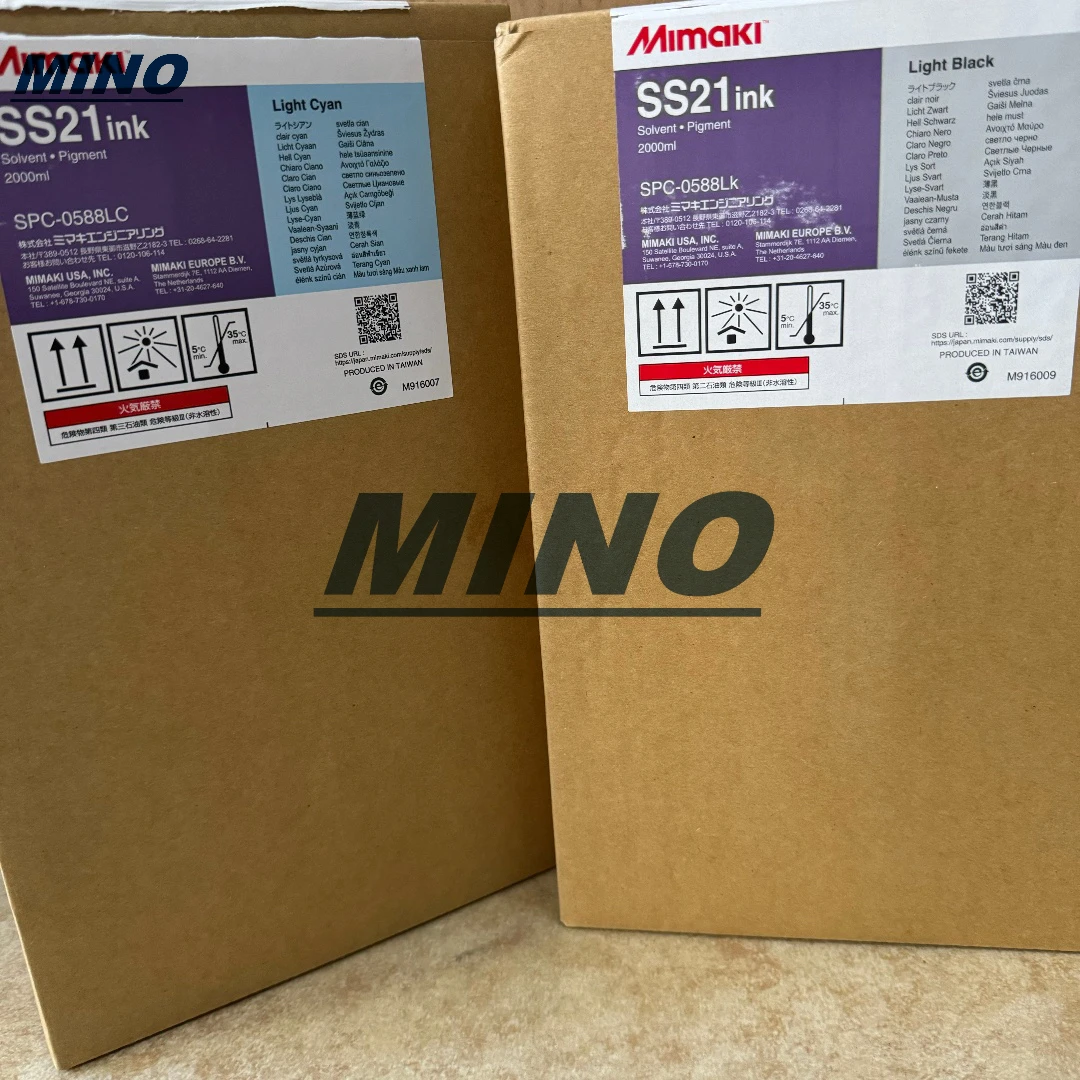 2000ML Original Mimaki SS21 ink for JV300plus/CJV150/CJV300 printers CMYK LC LM LK OR