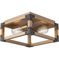 Маленькая золотая черная современная люстра, подвесной светильник, встраиваемый потолочный светильник