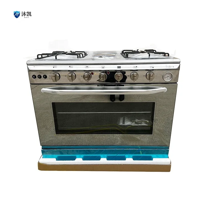 The manufacturer offers attractive prices for 4 gas and 2 electric stove multifunctional ovens