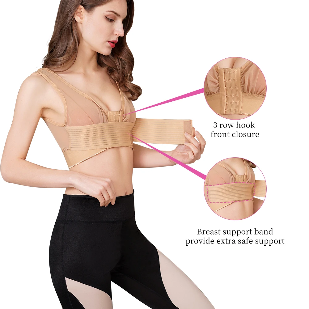 S-SHAPER Post Surgery Sculptwear Shapewear Bra Liposuction Filling Shapers Extracting Transferred Fat Postoperative Recovery Bra