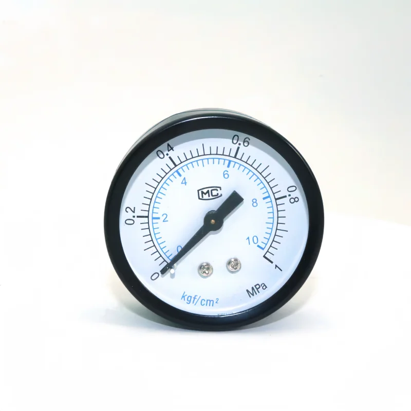 Pneumatic Air Pressure Gauge Mechanical 150PSI 1/4 Vacuum Meter  For Compressor Water Manometer Press Gage