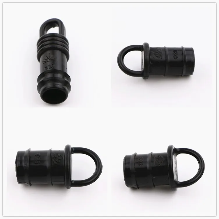 Hose End Connector Irrigation Pipe End Cap For Garden Micro Watering System