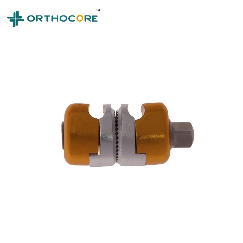 Rod Clamp External Fixation Orthopedic Surgical Instruments Hoffman Rod Coupling for 5mm rods or posts Stryker System