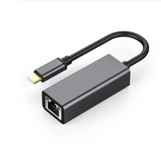 
USB C Ethernet Adapter USB-C to 10/100/1000M RJ45 Lan Adapter For MacBook Pro Huawei P20 Type C Network Card USB Ethernet 