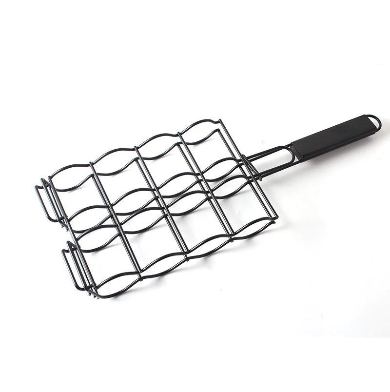 grill basket Kitchen Stainless Steel Heavy Duty Metal Barbecue Stainless Steel Corn Grilling Basket
