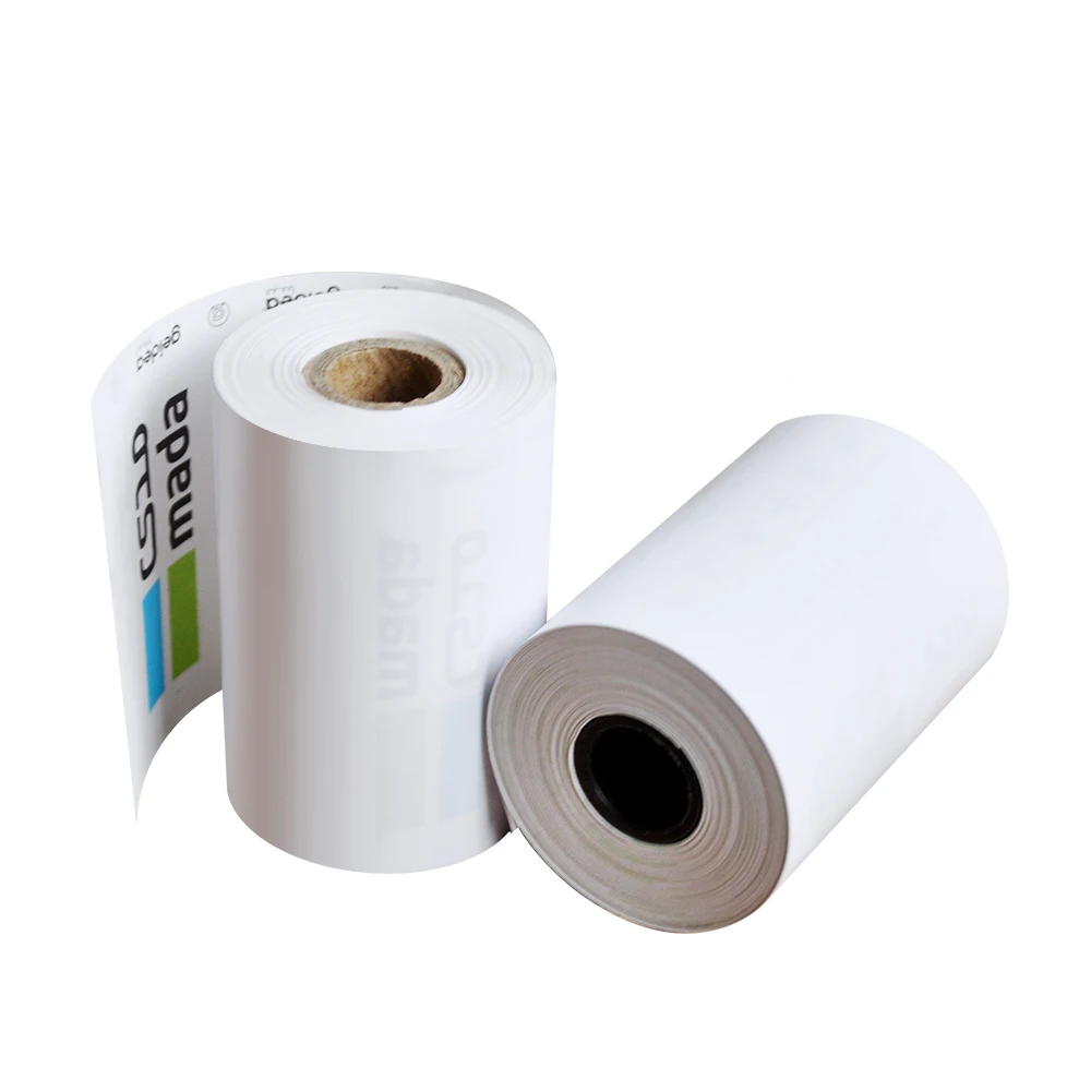 80mm*50mm Cash Register printing receipt ticket thermal paper rolls used for supermarket/bank