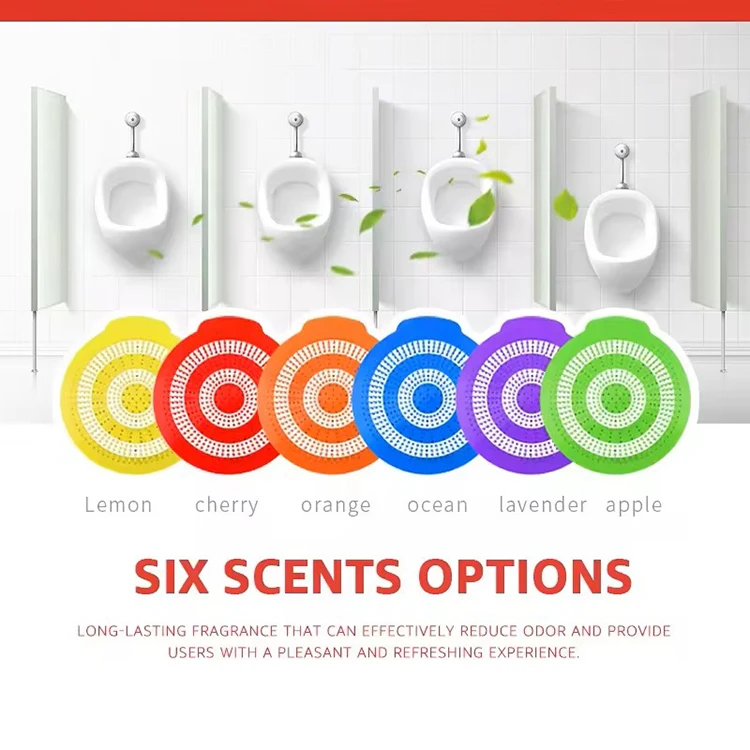 2024 New Disposable Incense and Splash proof  toilet Urinal  Screen  mats