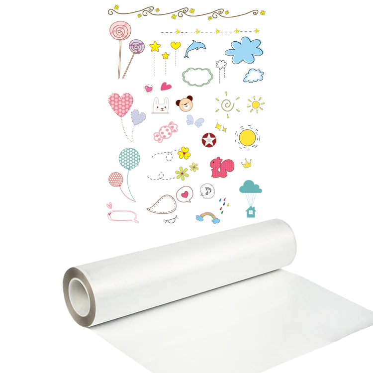 Custom Size A3 A4 Sheet Printable Ink Per Roll Vinyl Transparent Pet Dtf Film For Dtf Printer