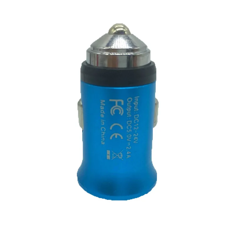 индивидуальные логотип телефон автомобильное зарядное устройство 5 В 2.1A батарея зарядки для мобильного