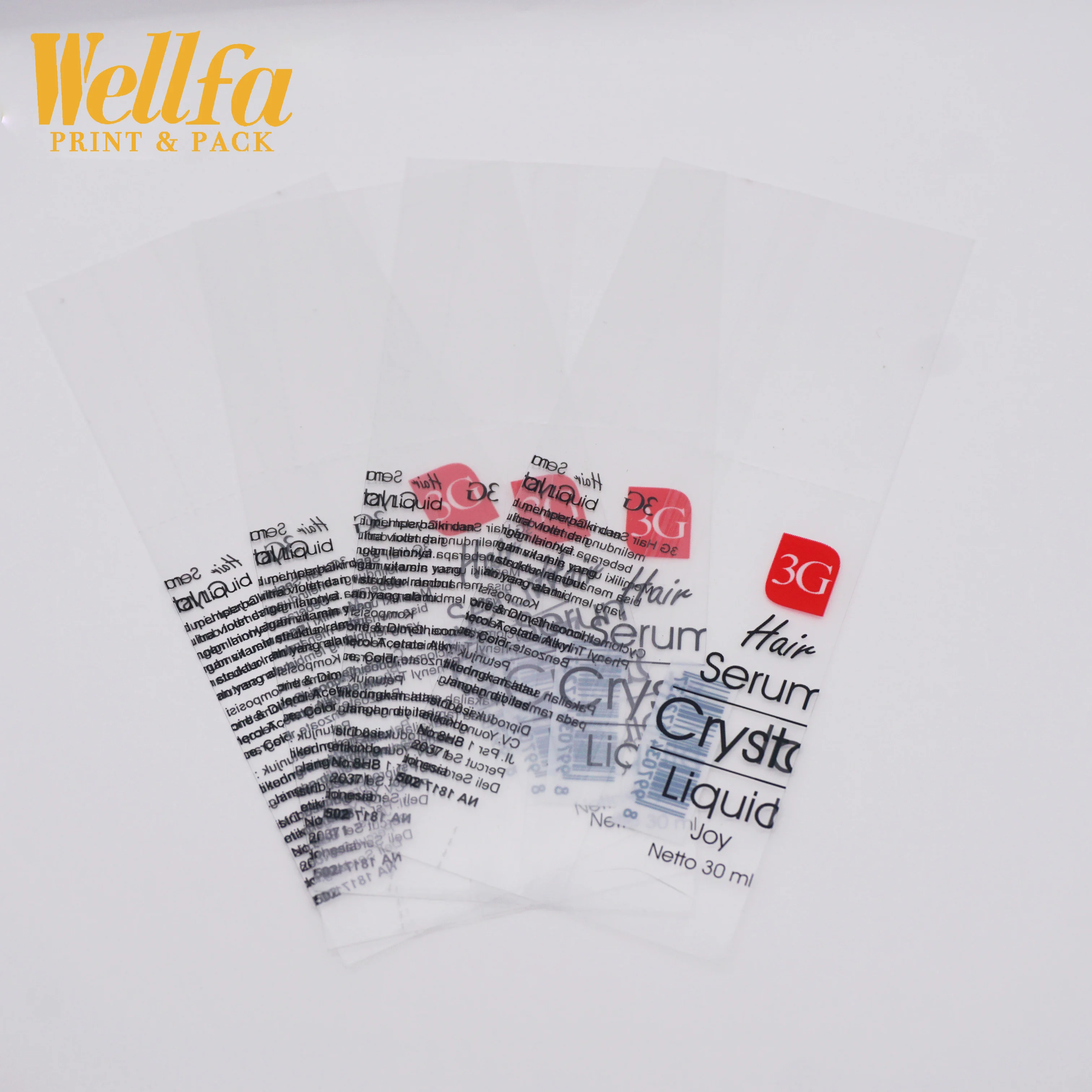 Factoey OEM Custom Plastic Printed Film Heat PVC Shrink Sleeve Labels For Beverage Cans Or Other Bottle