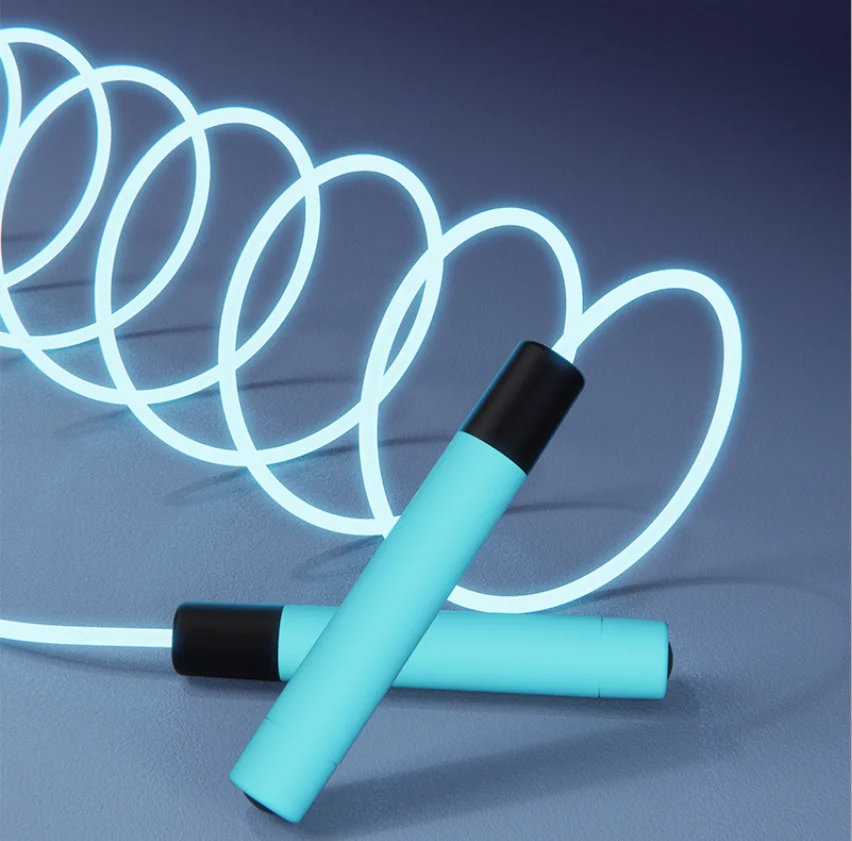 LED Glowing Luminous Jump Rope Men Women Luminous Skipping Rope Universal Sports Training Kids Jump Rope Skipping