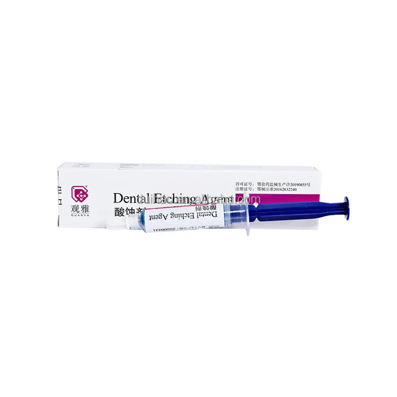 Standard Production Phosphoric acid dental etching gel 37% P-Etchant pre-condition for Clinical dentists