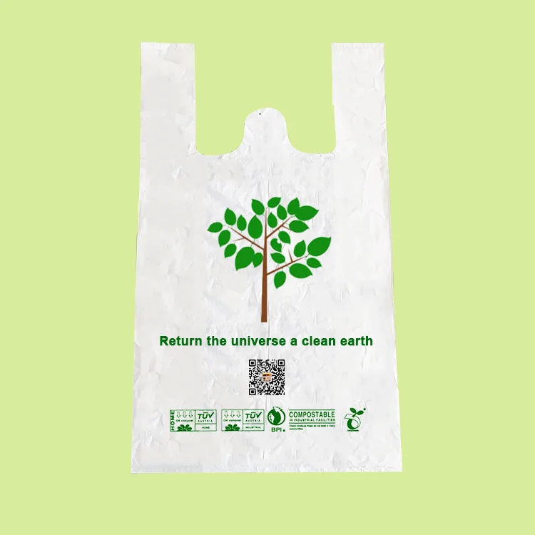 Cheap Customized 100% Biodegradable Plastic Bags Wholesale
