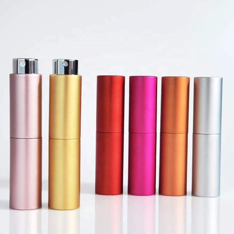 5ml Pink 10 ml 15ml Low Moq Twist Up Body Mist Empty Bottle 20 ml Mini Portable Refillable Perfume Atomizer