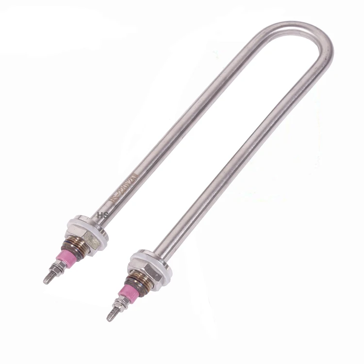 1KW 2KW 3KW U Shape Electric Stainless Steel Water Heater Immersion Heating Element For Rice Steamer