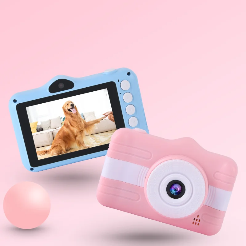 Wholesale Price Kids Camera 3.5 Inches Display Front And Rear 16