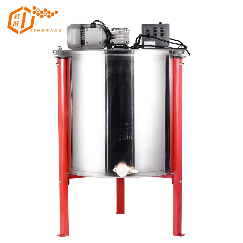 2020  newest style electric motor 8 frames honey extractor for honey processing