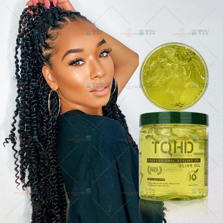 TQHD No alcohol Professional Hair Gel modelling and fixative for Styling Hair with strong hold Gel Hair Private Label ODM/OEM