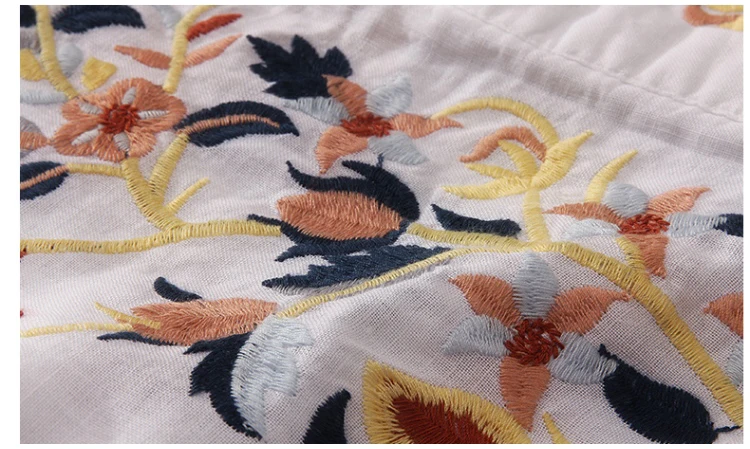 OEM/ODM производство, профессиональный дизайн, вышитые женские весенние блузки и рубашки