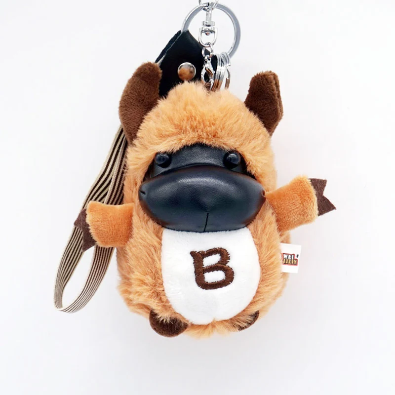 
2020 High Quality Promotional Gifts Cute OX Stuffed Soft Toys Animal Plush Toys Key Chains 