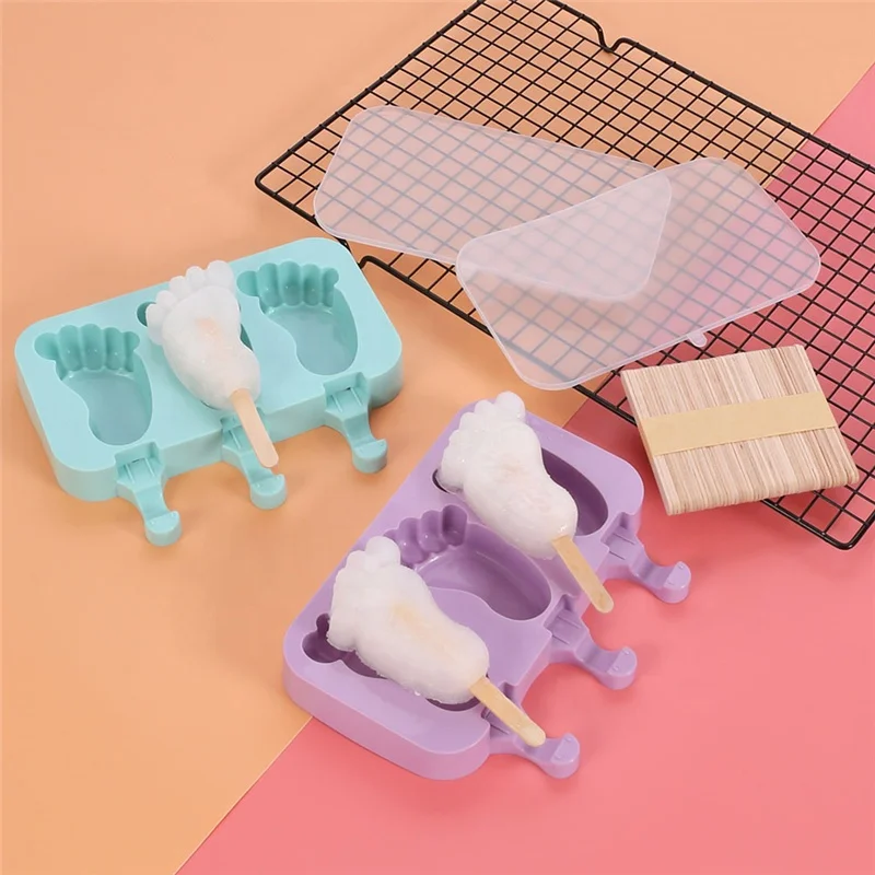 Hot Sale Silicone Popsicle Molds Maker,Large Homemade Ice Pop Molds Food Grade BPA Free Popsicle Mold