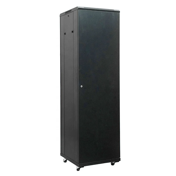 Bolein 19' 27U 32U 37U 42U Floor Standing Cooling Mesh Vented Double Door Data Center Server Rack DDF Network Server Cabinet