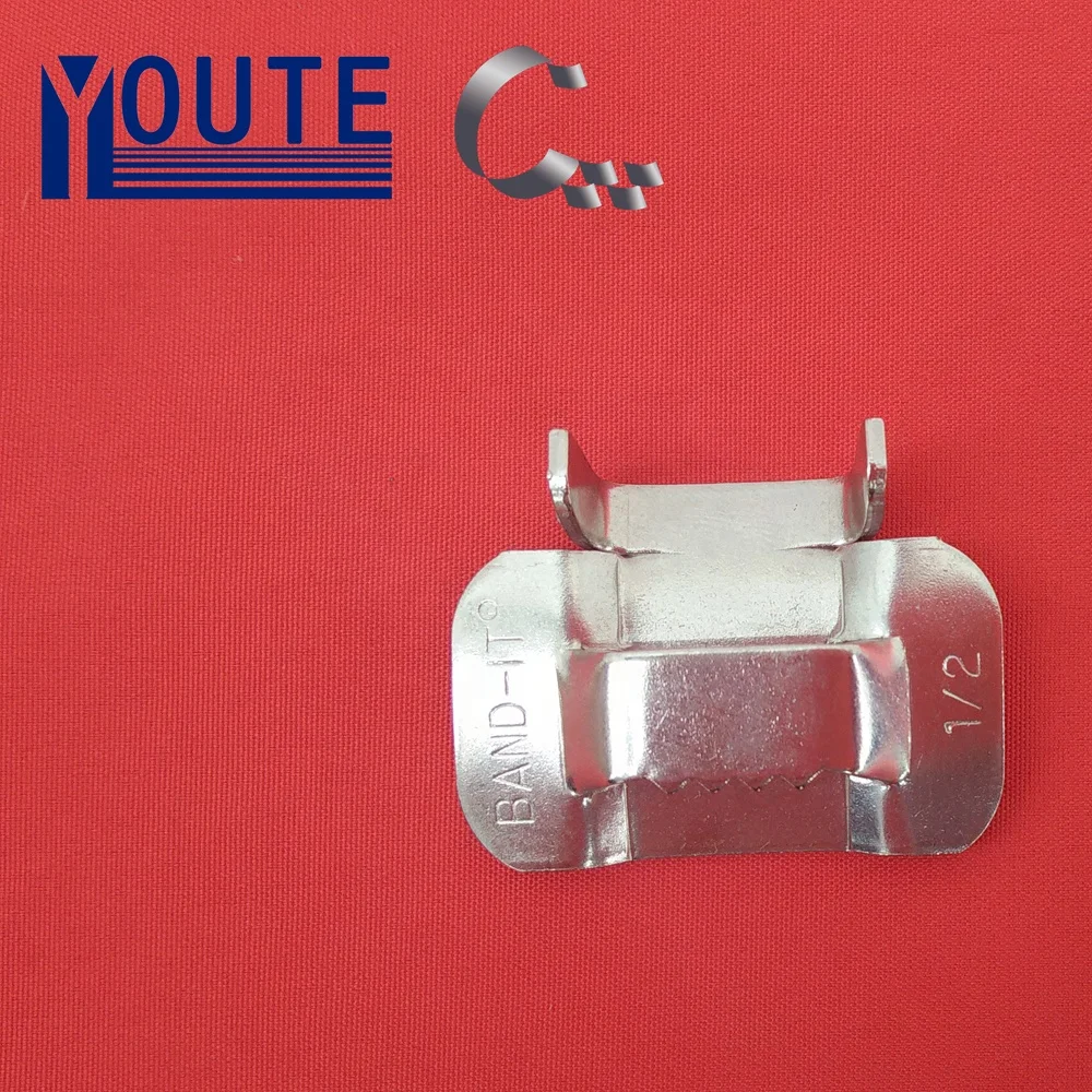 16mm 15.8mm 5/8inch High Quality AISI 201 Stainless Steel Buckle For Banding In Stock  With Factory Price