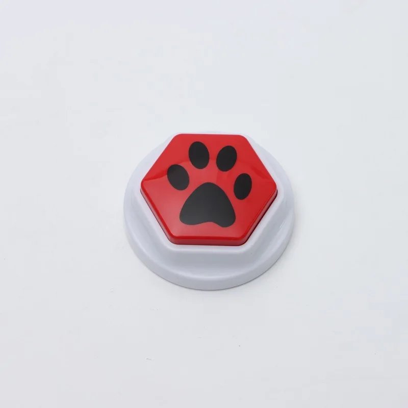 Training Button Record Voice Dog Talking Button Interactive Toys  Communication Pet Training Buttons