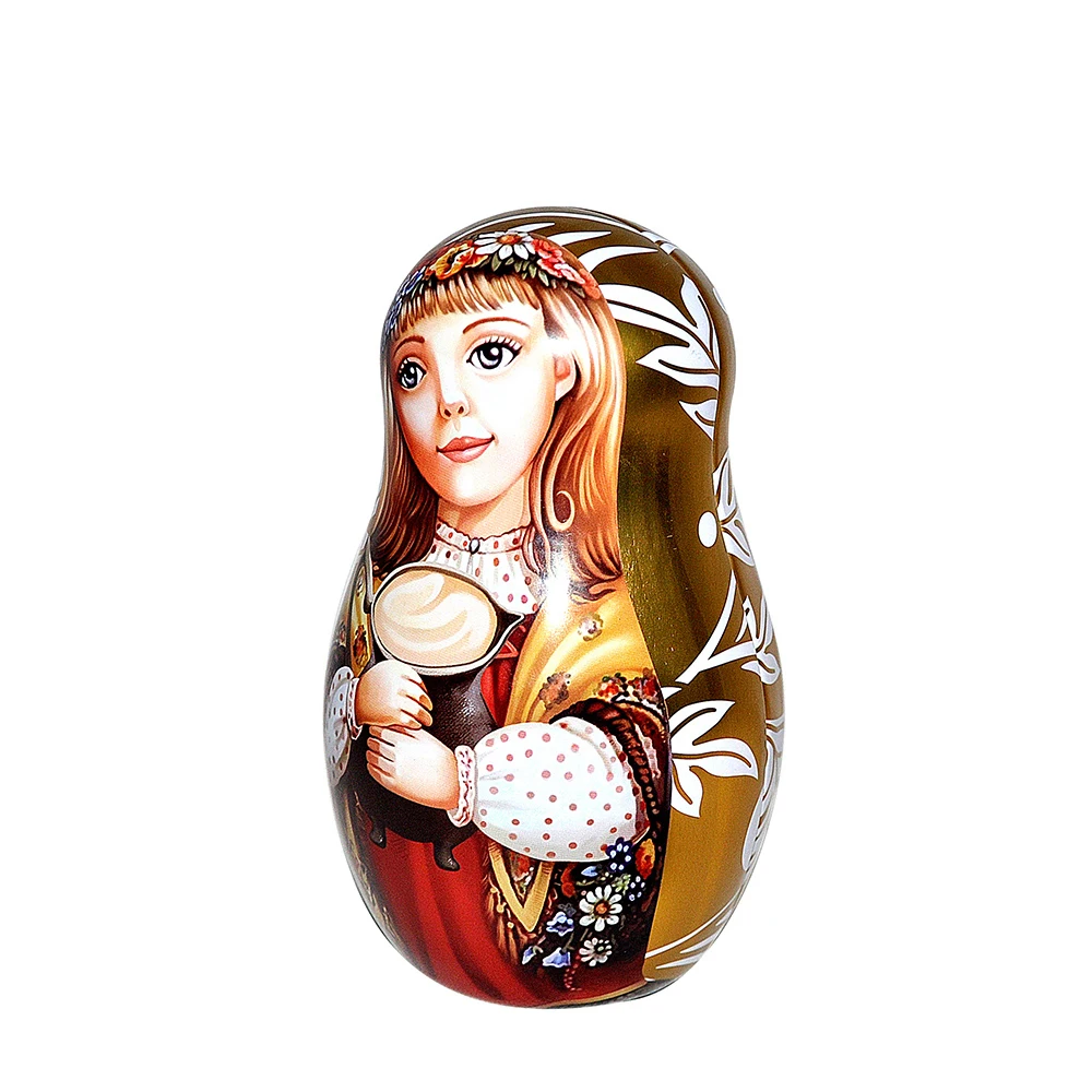 decorative doll metal storage box