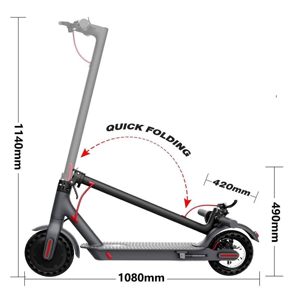 Fast Offroad EU City Dropshipping Motor 350w 500w 500 w E-Scooter Adults Wind Electro Scooters