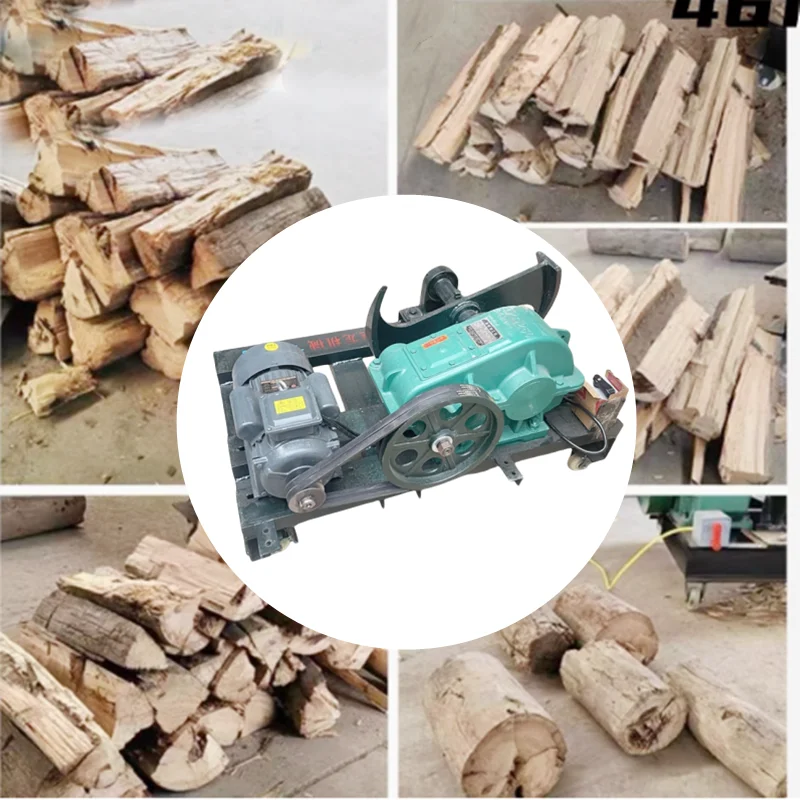Household and commercial wood splitter, electric wood separator, fast automatic wood splitter, electric axe.
