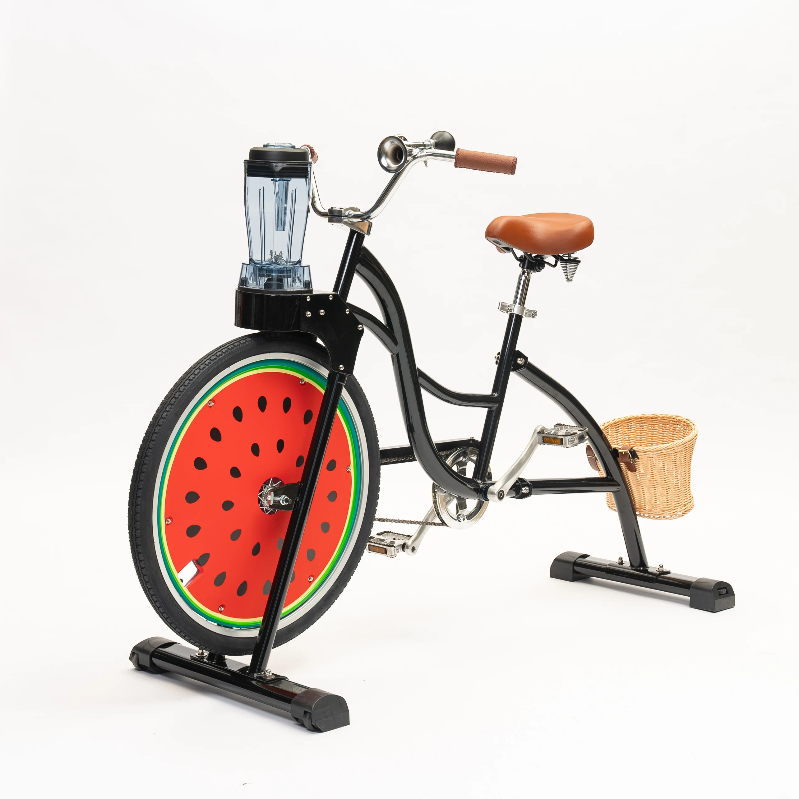 EXI Orange Juicer Bike 26-Inch Beach Cruiser Unicycle for Adults Party Smoothies Blender Machine Other Sports & Entertainment