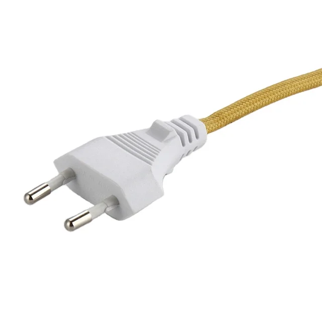 Accept Customization VDE  European Standard 2 Core and 303 Switch Flat Cord Wire Set with Popular Product