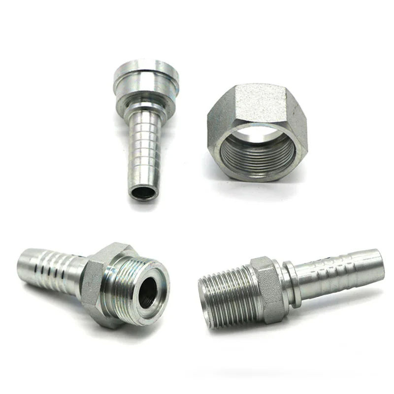 Factory Direct Pneumatic Quick Connector Male Barb Pipe Fitting Nozzle Bsp Hydraulic Hose Fittings