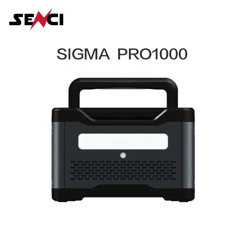 Senci 1000W 921wh portable power station lifepo4 solar power bank generators for camping