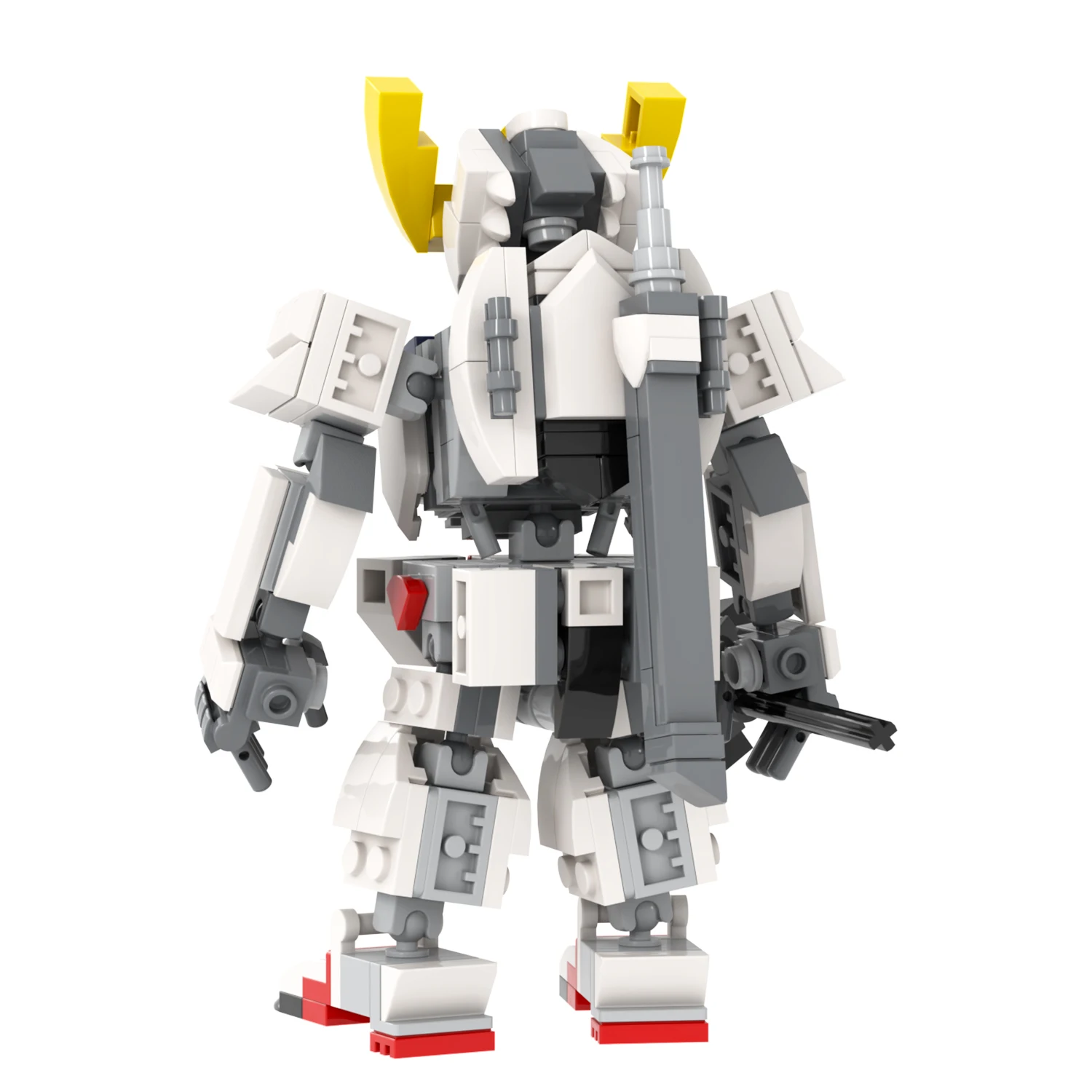 MOC1577 Japanese Robot Animation Barbatos 291Pcs Bricks Compatible Assembles Particles DIY Model Building Blocks for Kids Toys
