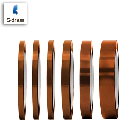 Factory Hot Sale Heat Resistant Battery Smt Sublimation Heat Transfer Esd Masking Polyimide Silicone Pi Film Kaptons Thermal Adh